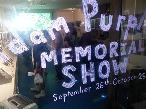 adampurplememorailshow