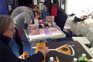 Sign Painting at Museum of Reclaimed Urban Space