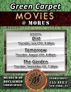 Green Carpet Movies @ MoRUS