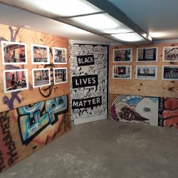 Plywood Windows of SoHo: Black Lives Matter