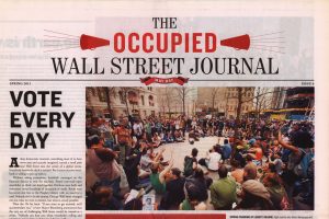 (Cover of the May Day Issue of the Occupied Wall Street Journal, Activist Publications at MoRUS)